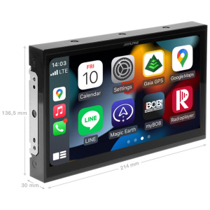 Alpine I905D-F – Sistema Multimediale Freestyle 9″ - immagine 2