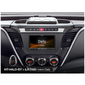 Alpine KIT-HALO-ID7 – Kit Halo e 2 DIN Iveco Daily 7 - immagine 2