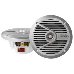 Alpine SPS-M601 – Altoparlanti Marine 16,5 cm Silver