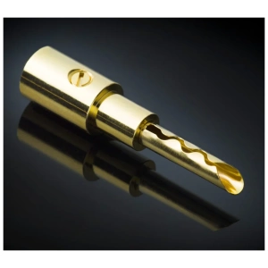 Analysis Plus Big Gold BFA Banana Plug connettore a banana placcato oro
