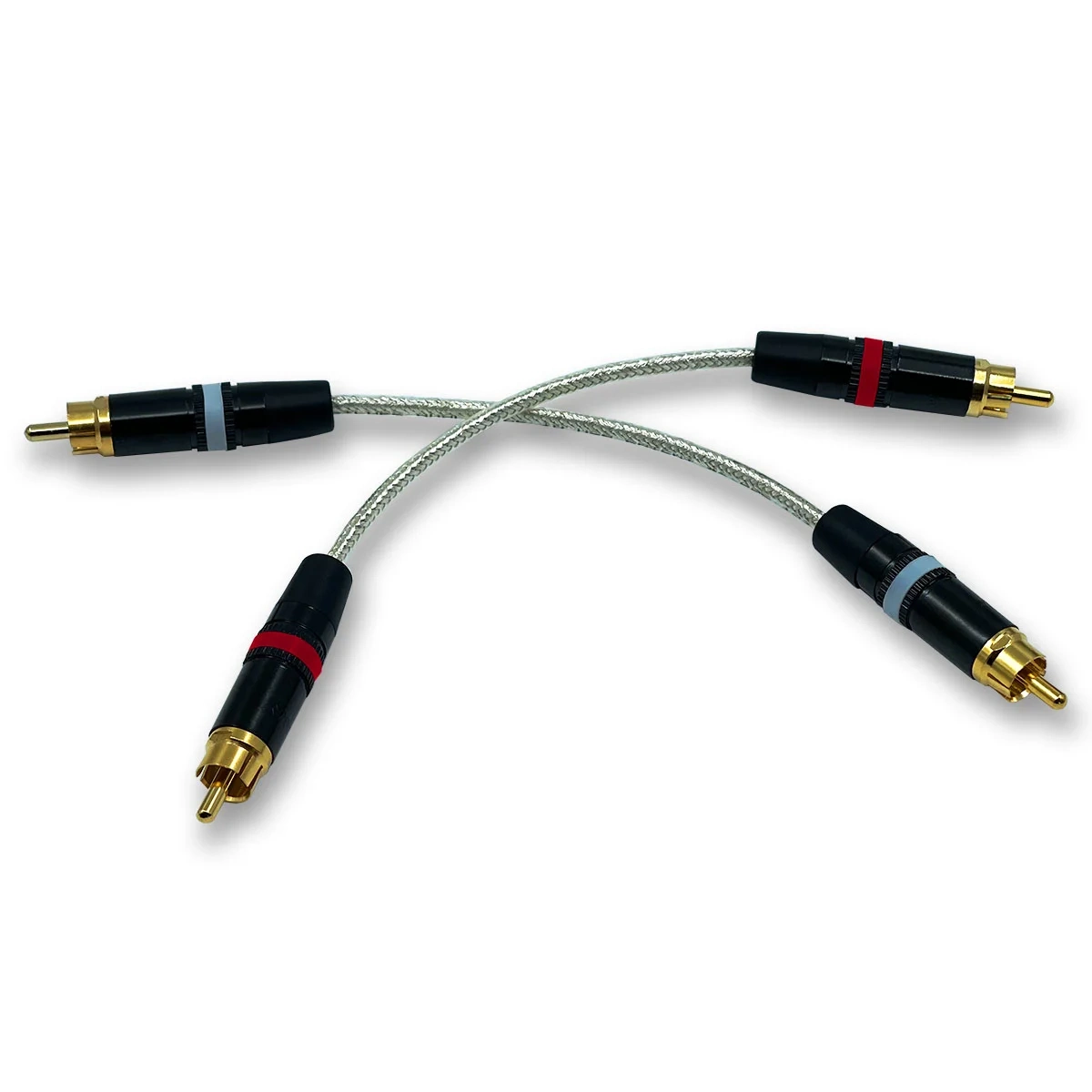 Analysis Plus Micro Silver RCA Dac-Amp cavo RCA corto Analysis Plus Micro Silver RCA Dac-Amp cavo RCA corto