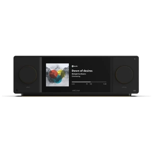 Arcam SA45 – vista frontale con il display