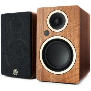 Argon Audio Fenris A4 diffusori attivi – vista principale, finitura noce