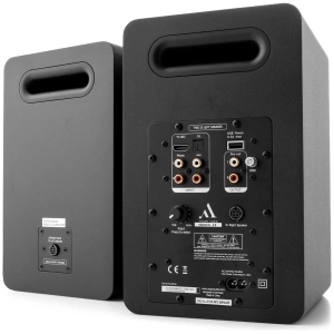 Argon Audio Fenris A5 diffusori attivi – seconda vista, finitura nera