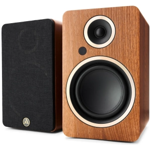 Argon Audio Fenris A5 diffusori attivi – vista principale, finitura noce
