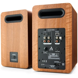 Argon Audio Fenris A5 diffusori attivi – seconda vista, finitura noce