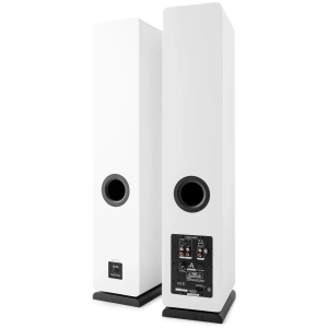 Argon Audio Fenris A55 diffusori attivi da pavimento – seconda vista, finitura bianca
