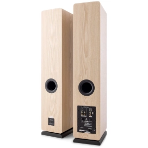 Argon Audio Fenris A55 diffusori attivi da pavimento – seconda vista, finitura frassino