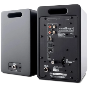 Argon Audio Forte A4 WiFi diffusori attivi Wi-Fi – seconda vista, finitura nera