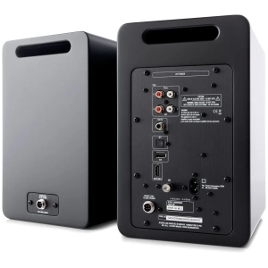 Argon Audio Forte A5 MK2 diffusori attivi – seconda vista, finitura nera