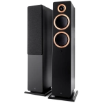 Argon Audio Forte A55 MK2 diffusori attivi da pavimento – vista principale, finitura nera