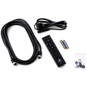 Argon Audio Forte A55 MK2 diffusori attivi da pavimento – dettaglio, finitura nera