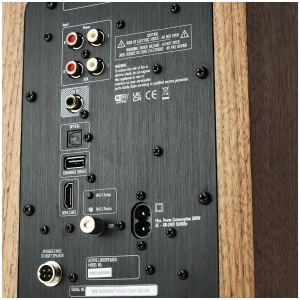 Argon Audio Forte A55 WiFi diffusori attivi da pavimento – noce, dettaglio