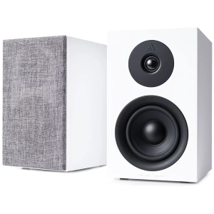Argon Audio Forus 4 diffusore passivo da scaffale – bianco, vista frontale