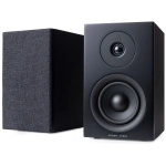 Argon Audio Forus 4 diffusore passivo da scaffale – nero, vista frontale