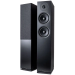 Argon Audio Forus 55 diffusore da pavimento – vista frontale, finitura nero