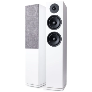 Argon Audio Forus 55 diffusore da pavimento – vista frontale, finitura bianco