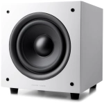 Argon Audio Malmö Sub6 subwoofer attivo – vista principale, finitura bianco