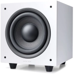 Argon Audio Malmö Sub8 subwoofer attivo – vista principale, finitura bianco