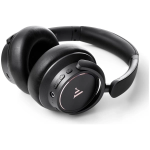 Argon Audio Quiet Storm cuffie wireless con cancellazione del rumore – seconda vista, finitura nero