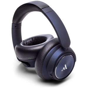 Argon Audio Quiet Storm cuffie wireless con cancellazione del rumore – seconda vista, finitura blu