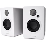 Argon Audio Studie 3 diffusori attivi da scrivania – coppia in bianco, vista frontale
