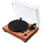 Argon Audio TT-4 MK2 giradischi – vista principale, finitura mogano