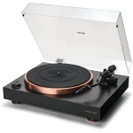 Argon Audio Aurora giradischi a trazione diretta – vista principale, finitura nero opaco