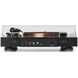 Argon Audio Aurora giradischi a trazione diretta – vista aggiuntiva/dettaglio, finitura nero