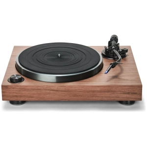 Argon Audio Aurora giradischi a trazione diretta – vista aggiuntiva, finitura noce
