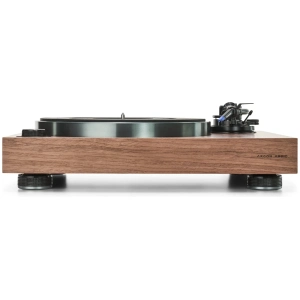 Argon Audio Aurora giradischi a trazione diretta – vista aggiuntiva/dettaglio, finitura noce