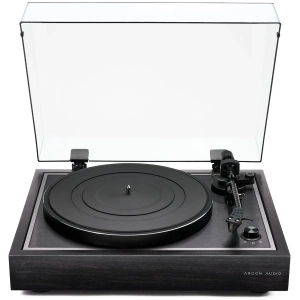 Argon Audio TT Signature giradischi – vista aggiuntiva/dettaglio, finitura ciliegio