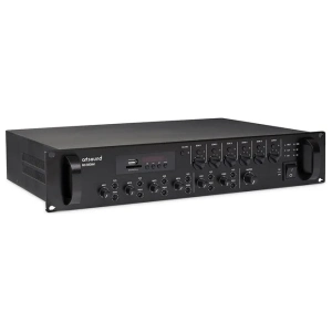 ArtSound MX-5006M – Amplificatore Mixer 100 V 500 W a 6 Zone