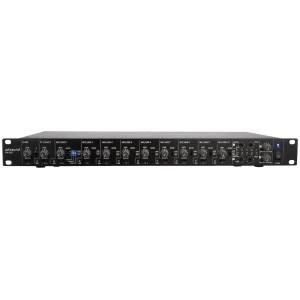 ArtSound PM-2S01 – Preamplificatore Mixer 10 Ingressi 2 Zone