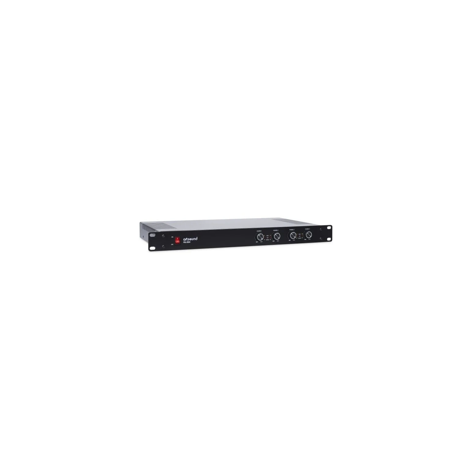 ArtSound PRL-1504 – Finale di Potenza 4 Canali 4 × 150 W, 1 Unità Rack ArtSound PRL-1504 – Finale di Potenza 4 Canali 4 × 150 W, 1 Unità Rack