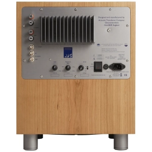 ATC C1 Sub Mk2 – pannello posteriore con i comandi