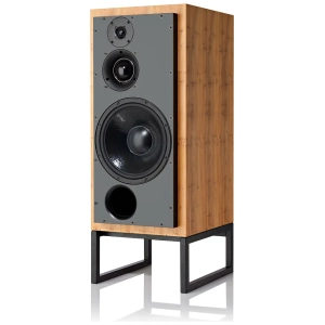 ATC SCM100 SL – con stand, di tre quarti