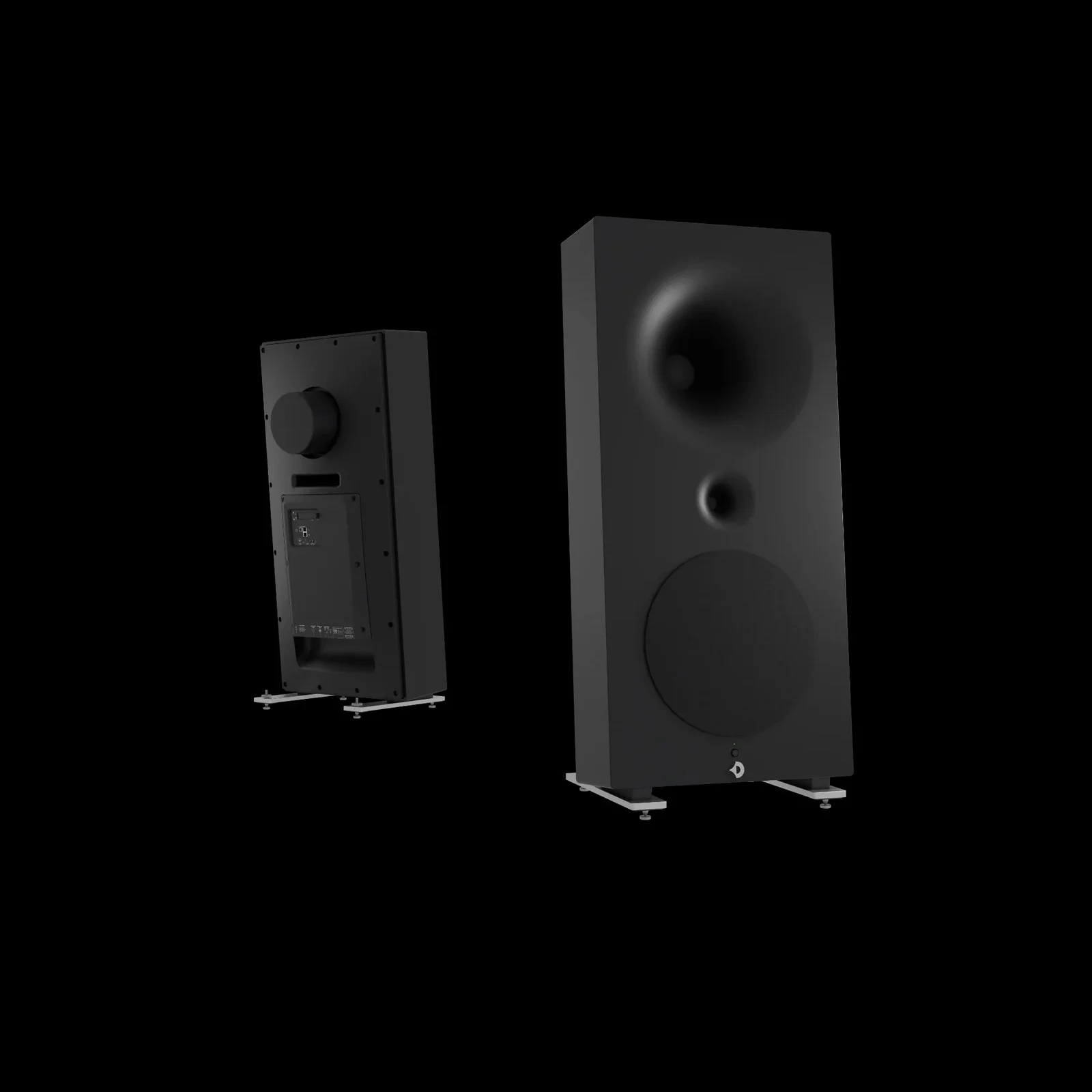 Avantgarde Zero iTRON diffusore attivo con tromba sferica incassata in finitura White – foto 2 Avantgarde Zero iTRON diffusore attivo con tromba sferica incassata in finitura White – foto 2