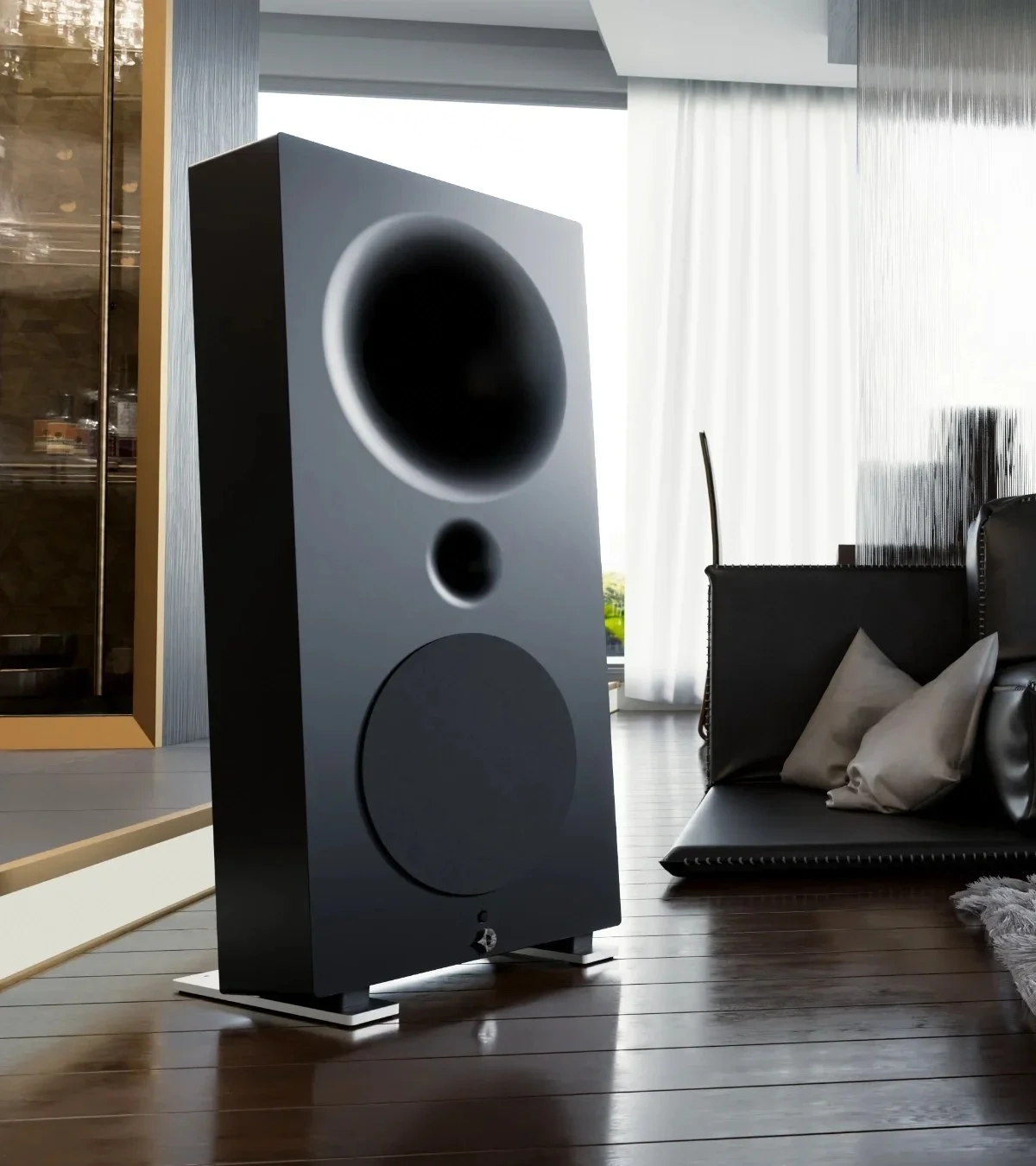 Avantgarde Zero iTRON diffusore attivo con tromba sferica incassata in finitura White – foto 5 Avantgarde Zero iTRON diffusore attivo con tromba sferica incassata in finitura White – foto 5