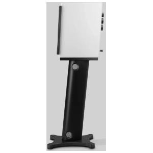 Axxess L1 diffusori da stand – finitura bianca, vista laterale