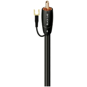 AudioQuest Black Lab cavo per subwoofer RCA con connettore di massa