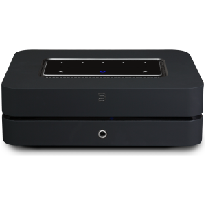 Bluesound Powernode (2025) – Amplificatore Streaming 2 × 100 W con HDMI eARC – Nero