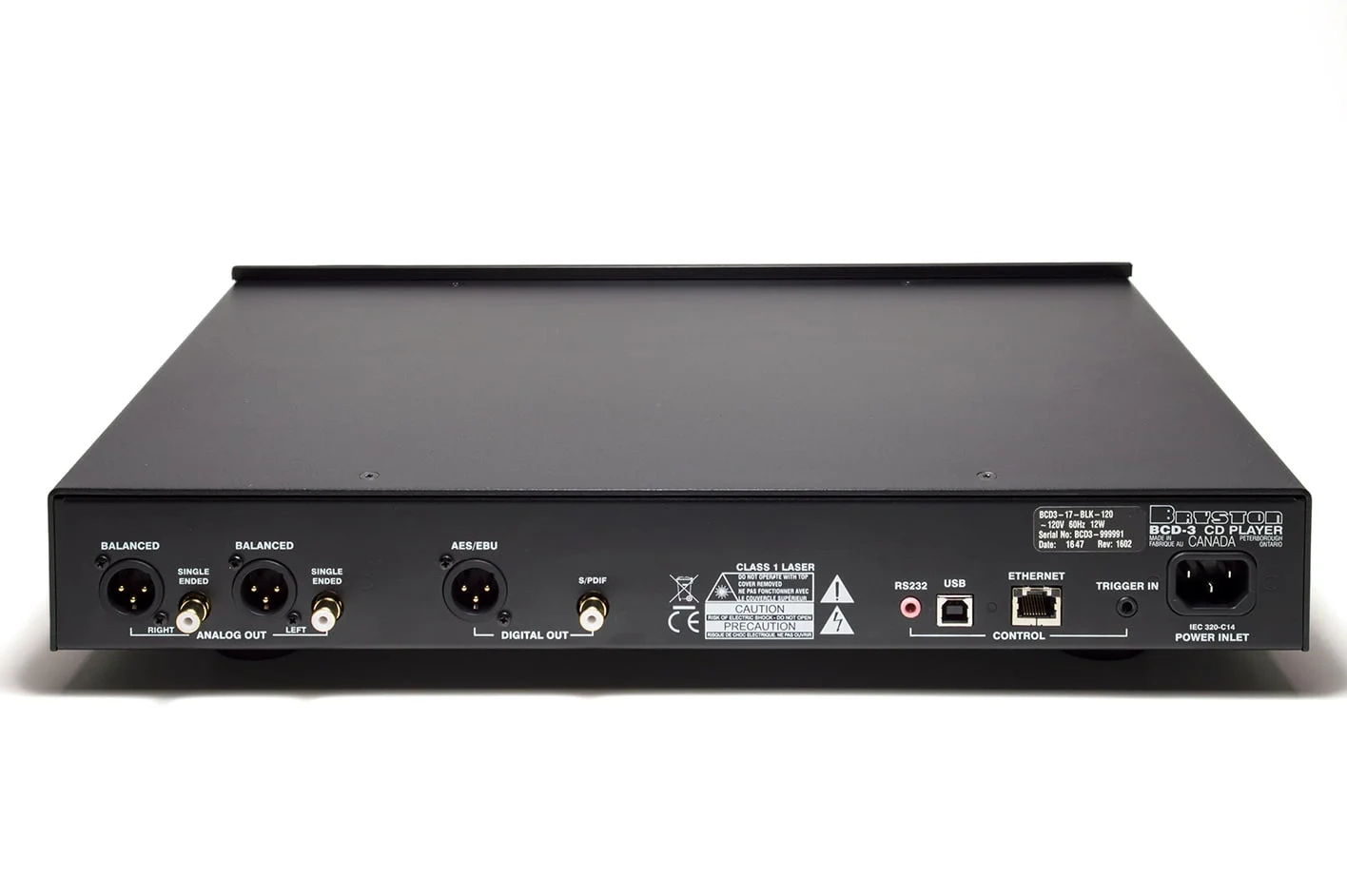 Bryston BCD-3 lettore CD – foto 4 Bryston BCD-3 lettore CD – foto 4