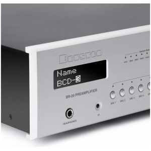 Bryston BR-20 preamplificatore con DAC e streamer frontale argento – foto 4