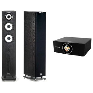 Cabasse Abyss + Java MC40 – Sistema Stereo Connesso Amplificatore e Coppia Diffusori