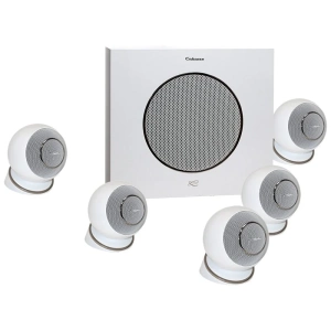 Cabasse Eole 4 5.1 System – Kit Diffusori Home Theater con Subwoofer Lipari 21 – bianco opaco