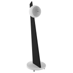 Cabasse Riga 2 On Stand – Diffusore Sferico Coassiale su Stand da Pavimento – alzata bianca