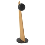 Cabasse Riga 2 On Stand – Diffusore Sferico Coassiale su Stand da Pavimento – alzata in rovere chiaro