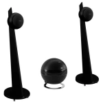 Cabasse System Riga 2 – Pearl Sub – Sistema Stereo 2.1 con Subwoofer Connesso – nero