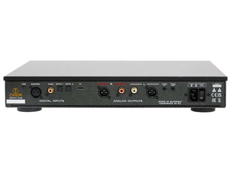 Canor Verto D4S DAC dual mono con display touch Canor Verto D4S DAC dual mono con display touch